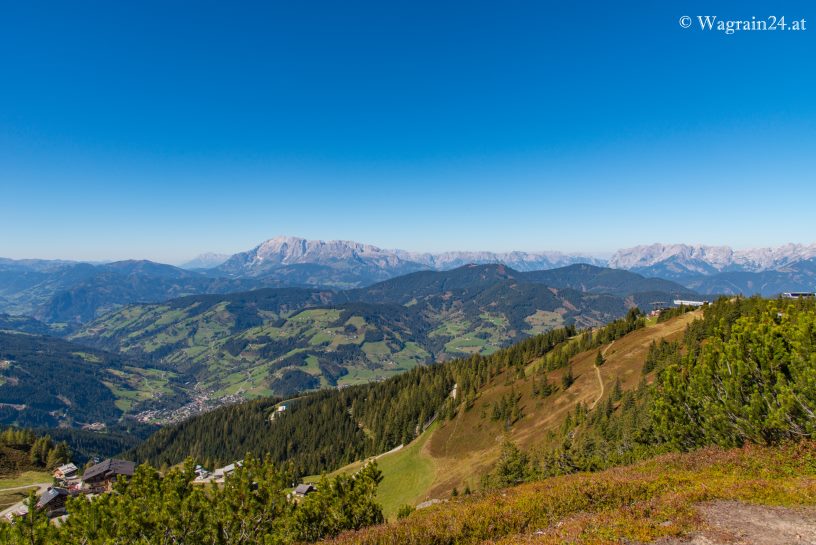 Panoramablick Flying Mozart - Tennengebirge